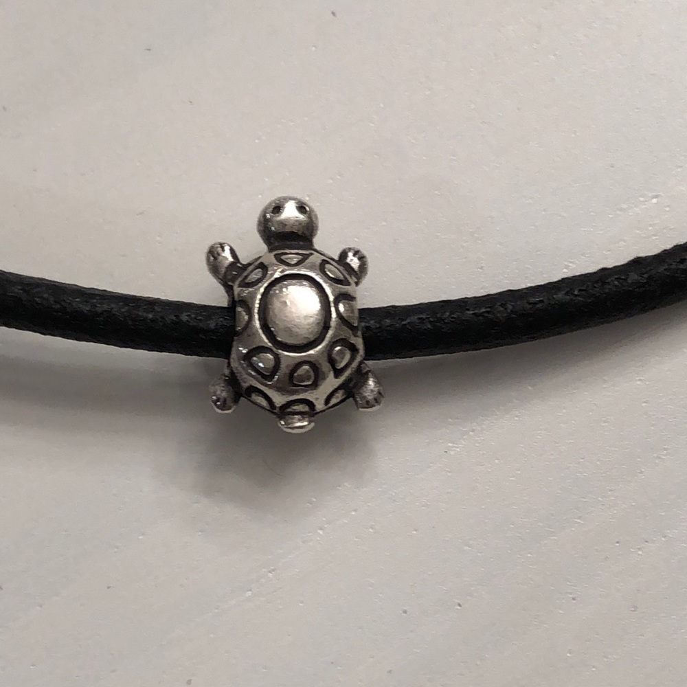 Pandora Turtle Sterling Silver Charm Bead, Retired